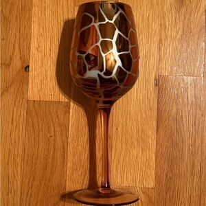 Pier 1 Imports Giraffe Wine Glass